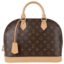 Louis Vuitton Borsa Tote Alma PM Marrone