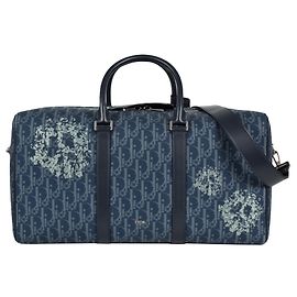 Christian Dior Dior Tears Rango 50 Boston Bag Navy blue