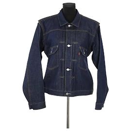 Levi's Blaue Baumwolljacke Blau