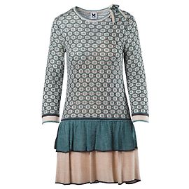 Robe Mini Verte et Rose Missoni Autre