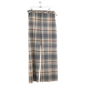 Marni Grau gerade Hose Grau