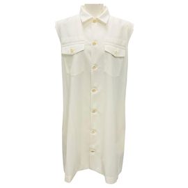 Sacai Off-White Anzugkleid Beige
