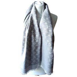 Bufanda Louis Vuitton Gris