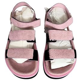 Chanel Dead Shoes Sandals Pink
