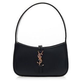 Saint Laurent Borsa Hobo Mini Monogramma Nera Nero
