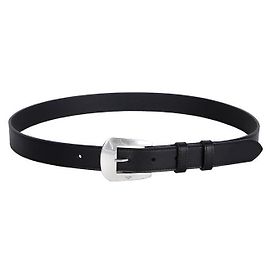 Céline Vintage Ledergürtel Schwarz