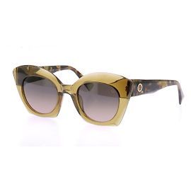 Autre Marque Óculos de sol amarelos e marrons Amarelo