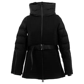 Fusalp Black ski jacket with belt Black