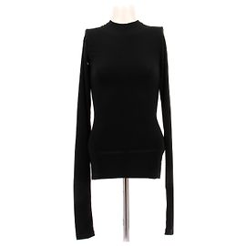 Autre Marque Top noir manches longues Noir
