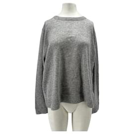 Reformation Pull gris avec cachemire Gris