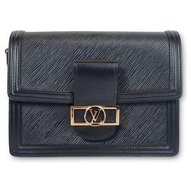 Louis Vuitton Epi Dauphine MM Nero
