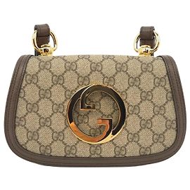 Gucci Mini borsa a spalla Blondie Marrone