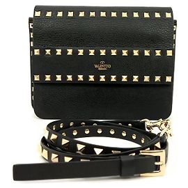 Valentino Borsa a tracolla Rockstud Nero