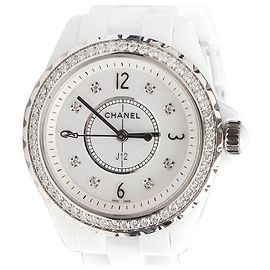 Chanel Diamond White Uhr Weiß