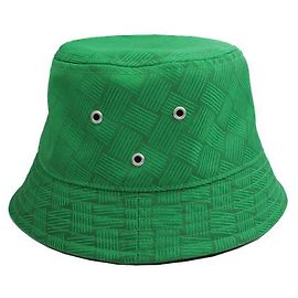 Cappello a secchiello verde Bottega Veneta Verde