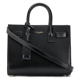 Saint Laurent Borsa Tote Nano Sac de Jour Nera Nero