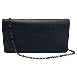 Bottega Veneta Borsa a tracolla mini Woc Chain Nera Nero