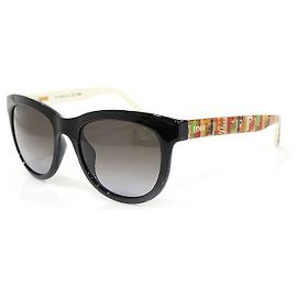 Fendi Gafas de sol para mujer con logo FF en negro Negro