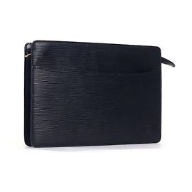 Louis Vuitton Pochette Uomo Limitata Borsa Seconda Epi Nera Nero