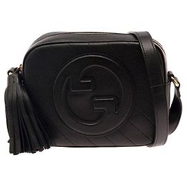 Gucci Borsa a Spalla Blondi Piccola Nero