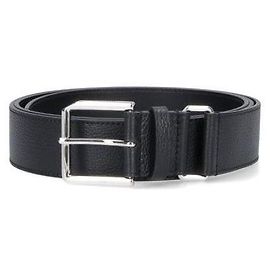 Givenchy Gürtel aus genarbtem Leder Schwarz