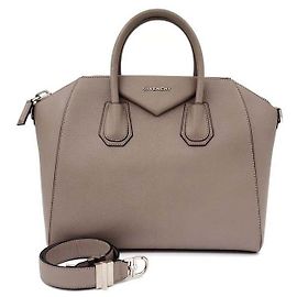 Givenchy Antigona Medium Black Leather Handbag Black