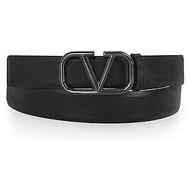 Valentino Cinto Masculino Galan com Logo Azul