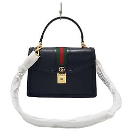 Gucci GG Ophidia Web Tragegriff Tasche Schwarz