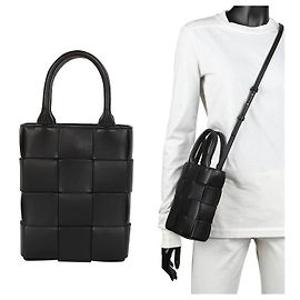 Bottega Veneta Mini Cassette Tote Bag Black