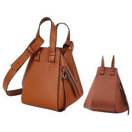 Loewe Bolsa Tote Compacta Hammock Marrom