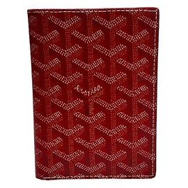 Goyard Billetera de Pasaporte Molière Roja Roja