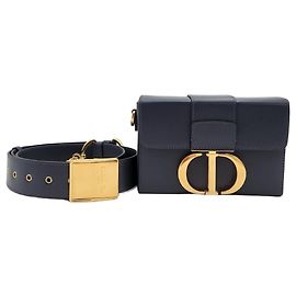 Dior Montaine Box Bag Navy Blue