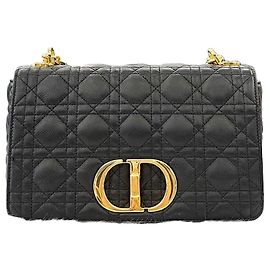 Dior Caro Medium Black Black