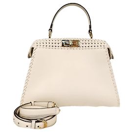 Fendi Peekaboo ISeeU Weiß Naht Weiß
