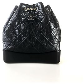 Chanel Mochila Gabrielle Branco