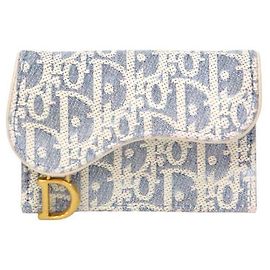 Dior Oblique Saddle Card Holder Multiple colors