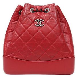 Chanel Mochila Gabrielle vermelha Vermelho