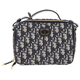 Dior Borsa a spalla Montaigne in tela obliqua Multicolore