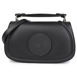Gucci Blondi Medium Top Handle Bag Black