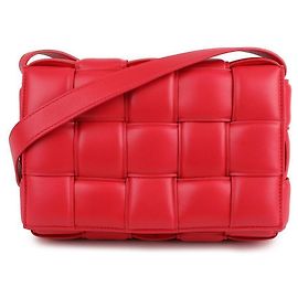 Bottega Veneta Borsa a tracolla Padded Cassette Rosso