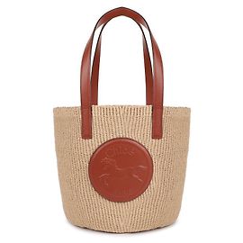 Chloé Grand Panier Médaille Cheval Marron