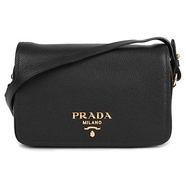 Prada Borsa a tracolla Vitelho Phoenix Nero