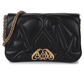Alexander Mcqueen Borsa Seal Nero