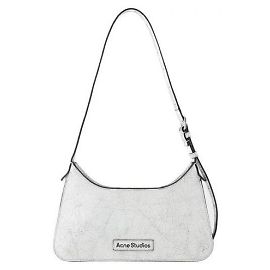 Acne Borsa a spalla mini piatta Bianco