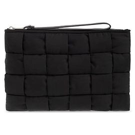 Bottega Veneta Cassette Small Flat Pouch Black