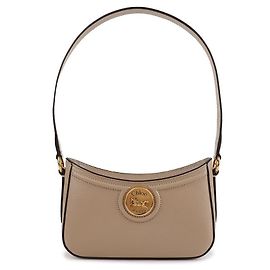 Chloé Bolsa de ombro em couro granulado Marrom
