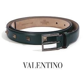 Valentino Cinto Rockstud Verde