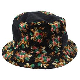 Kenzo Multiflower Print Velvet Bucket Hat Multiple colors