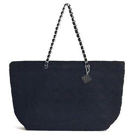 Tory Burch Tote Terry Chain Nero