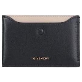 Givenchy Leather Day Card Holder Black